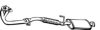 TOYOT 1741016730 Front Silencer